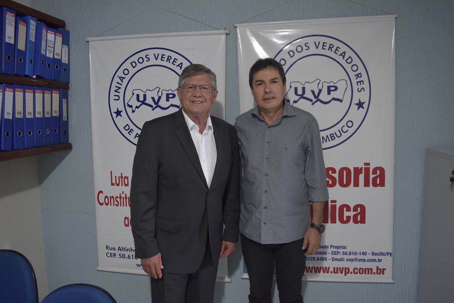 Deputado Estadual Ângelo Ferreira visita a UVP